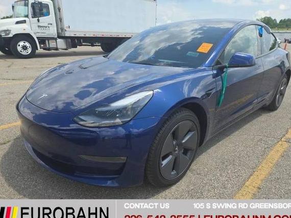 TESLA MODEL 3 2022 5YJ3E1EB7NF267207 image